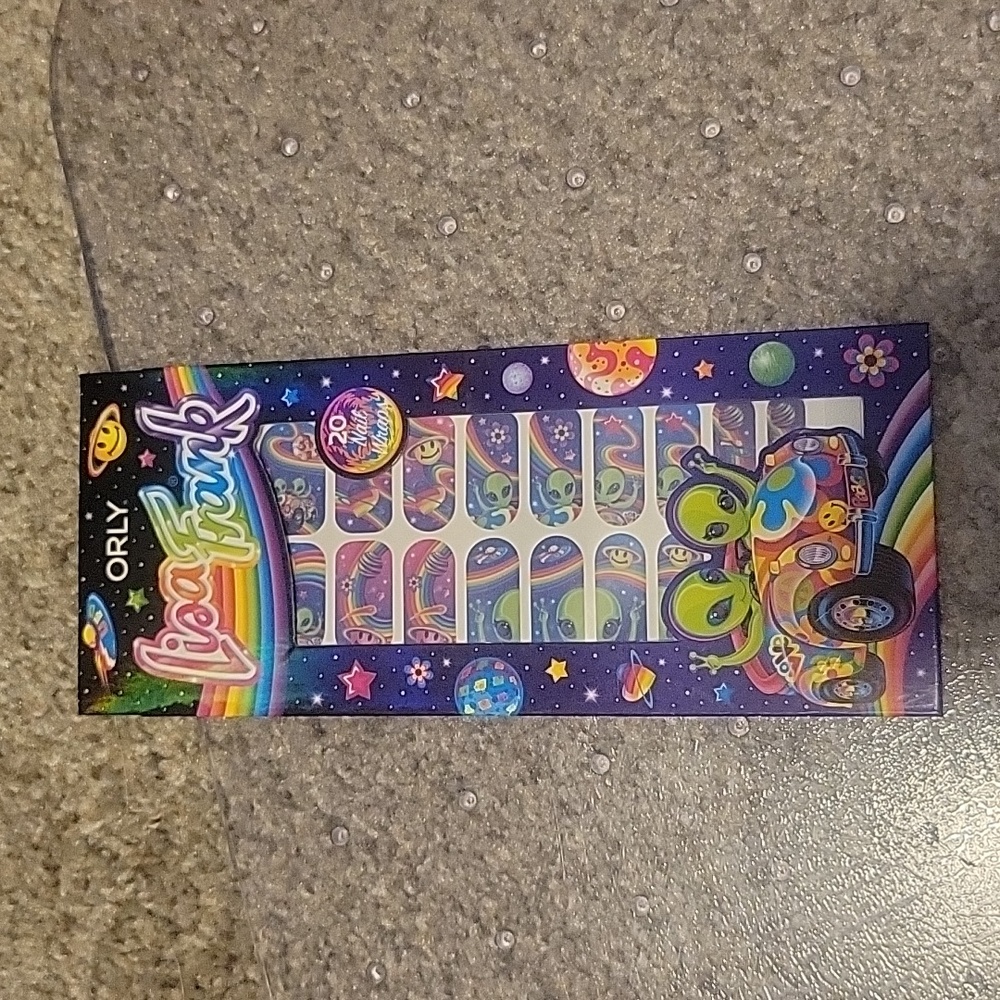 Zoomer & Zorbit Lisa Frank Alien Nail Polish Strips